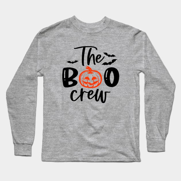 The BOO Crew | Halloween Vibes Long Sleeve T-Shirt by Bowtique Knick & Knacks